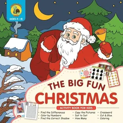 Talking Turtle Books - Big Fun Christmas Activity Book for Kids Ages 4-8, Häftad. Tillgänglighet: Lägg i varukorg