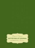 Large 8.5 x 11 Dotted Bullet Journal (Moss Green #14) Hardcover - 245 Numbered Pages