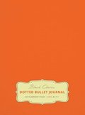 Large 8.5 x 11 Dotted Bullet Journal (Orange #19) Hardcover - 245 Numbered Pages
