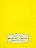 Large 8.5 x 11 Dotted Bullet Journal (Yellow #6) Hardcover - 245 Numbered Pages