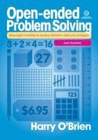 Harry O'Brien - Open-ended Problem Solving, Lower Secondary: Meaningful activities to develop students' skills and strategies, Häftad