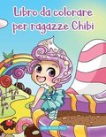 Libro da colorare per ragazze Chibi