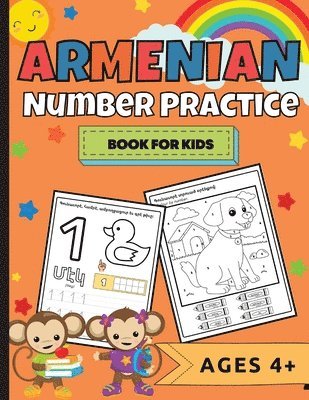 Natalie Abkarian Cimini - Armenian Number Practice Book For Kids, Häftad. Tillgänglighet: Lägg i varukorg