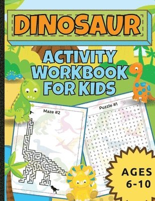 Natalie Abkarian Cimini, Leonardo Cimini - Dinosaur Activity Workbook For Kids Ages 6-10, Häftad. Tillgänglighet: Lägg i varukorg