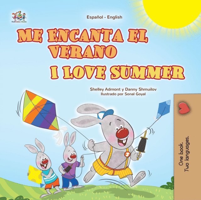 KidKiddos Books, Danny Shmuilov, Shelley Admont - Me Encanta el Verano I Love Summer, E-bok