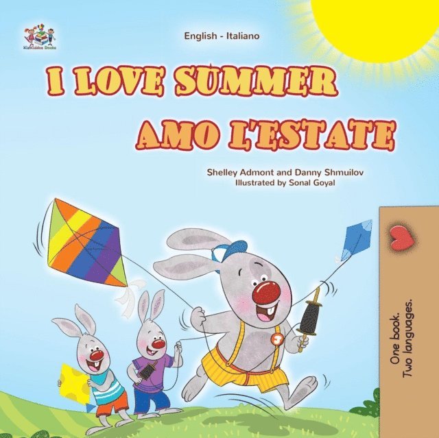 KidKiddos Books, Danny Shmuilov, Shelley Admont - I Love Summer Amo l'estate, E-bok