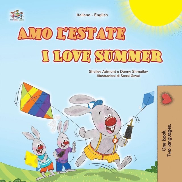 KidKiddos Books, Danny Shmuilov, Shelley Admont - Amo l'estate I Love Summer, E-bok