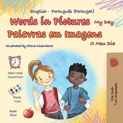 Kidkiddos Books - Words in Pictures - My Day (English Portuguese Portugal Bilingual Children's Book), Häftad. Tillgänglighet: Lägg i varukorg