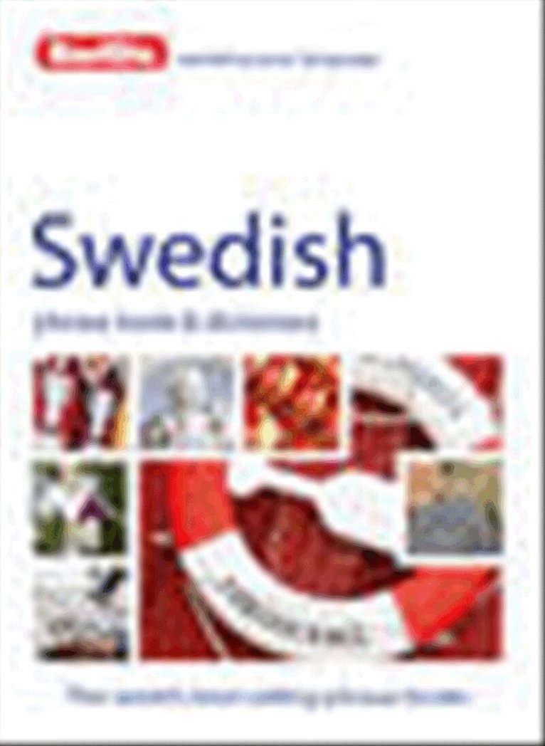 Swedish phrasebook & dictionary, Häftad