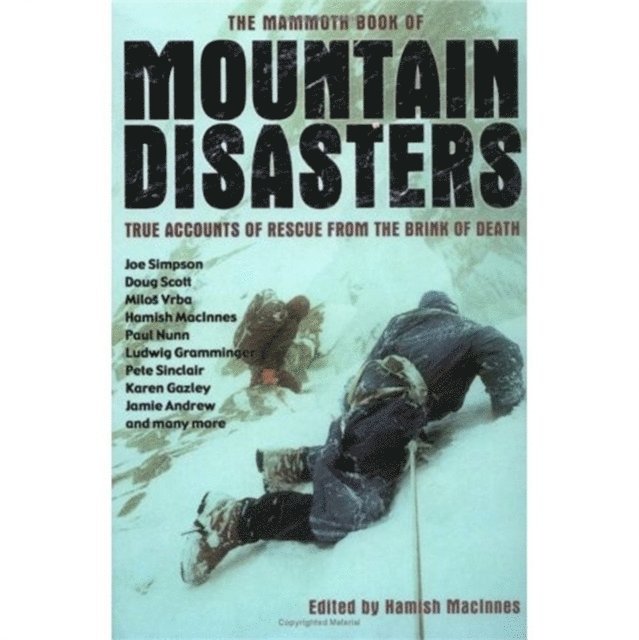Hamish MacInnes - Mammoth Book of Mountain Disasters, E-bok