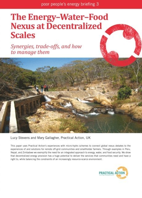 Lucy Stevens - EnergyWaterFood Nexus at Decentralized Scales, E-bok