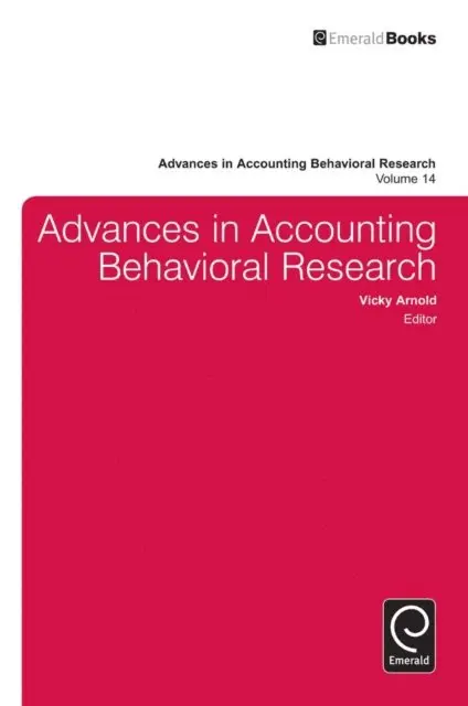 Vicky Arnold - Advances in Accounting Behavioral Research, E-bok. Tillgänglighet: Lägg i varukorg