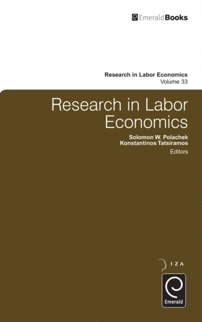 Konstantinos Tatsiramos, Solomon W. Polachek - Research in Labor Economics, E-bok