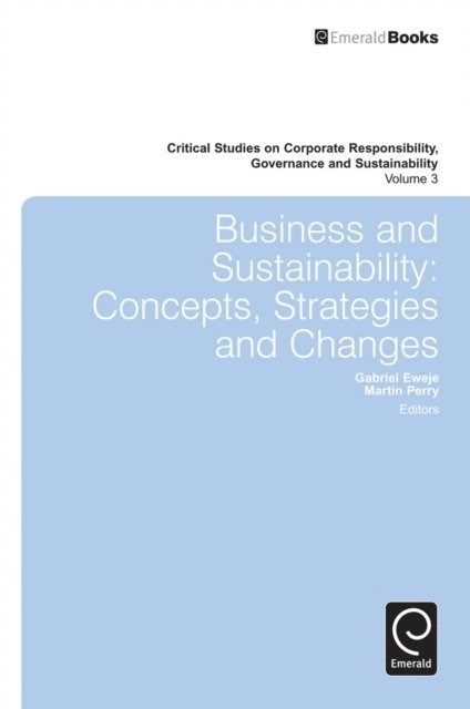 Martin Perry, Gabriel Eweje - Business & Sustainability, E-bok