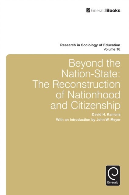 David H. Kamens - Beyond the Nation-State, E-bok
