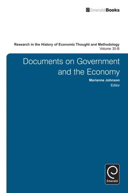 Marianne Johnson - Research in the History of Economic Thought and Methodology, E-bok
