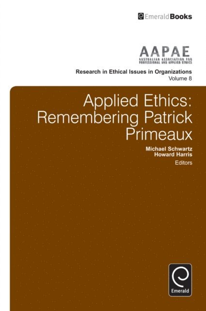 Howard Harris, Michael Schwartz - Applied Ethics, E-bok