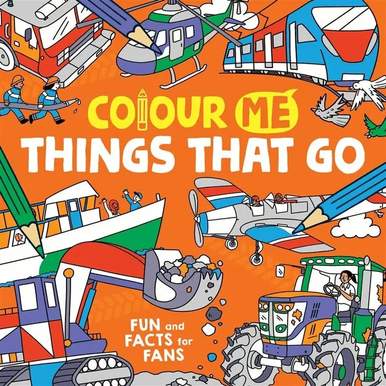 James Cottell - Colour Me: Things That Go, Häftad. Tillgänglighet: Tillfälligt slut