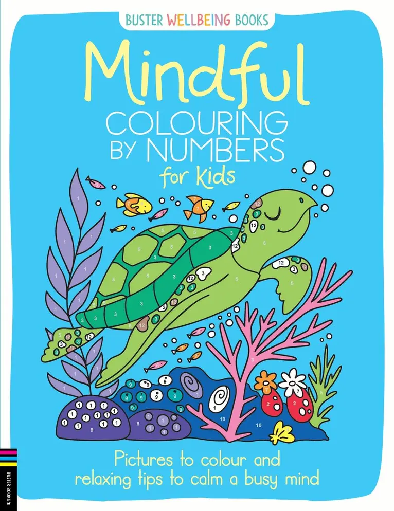 Sarah Wade - Mindful Colouring by Numbers for Kids, Häftad. Tillgänglighet: Tillfälligt slut