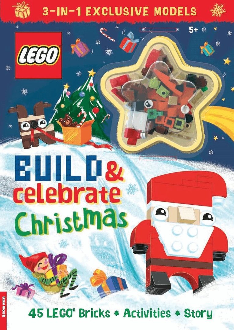 LEGO®, Buster Books - LEGO® Books: Build & Celebrate Christmas (includes 45 bricks), Häftad