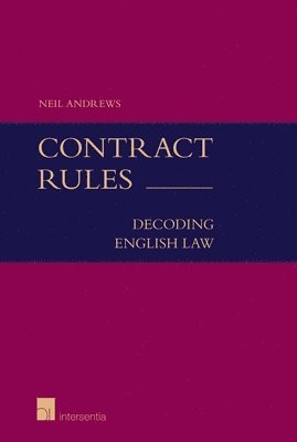 Neil Andrews - Contract Rules (student edition), Häftad