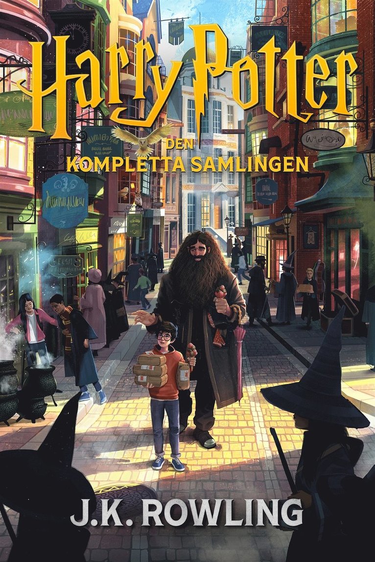 J.K. Rowling - Harry Potter: Den Kompletta Samlingen (1-7), E-bok