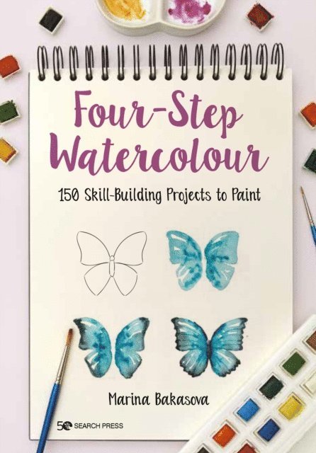 Marina Bakasova - Four-Step Watercolour, E-bok