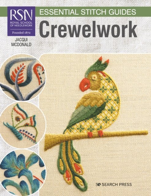 Jacqui McDonald - RSN Essential Stitch Guides: Crewelwork, E-bok