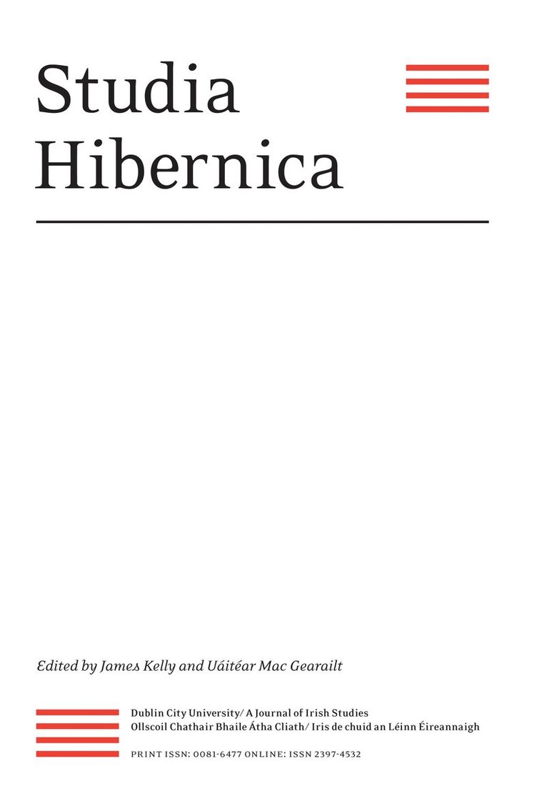 James Kelly, Uáitéar Mac Gearailt - Studia Hibernica Vol. 42, Häftad. Tillgänglighet: Lägg i varukorg