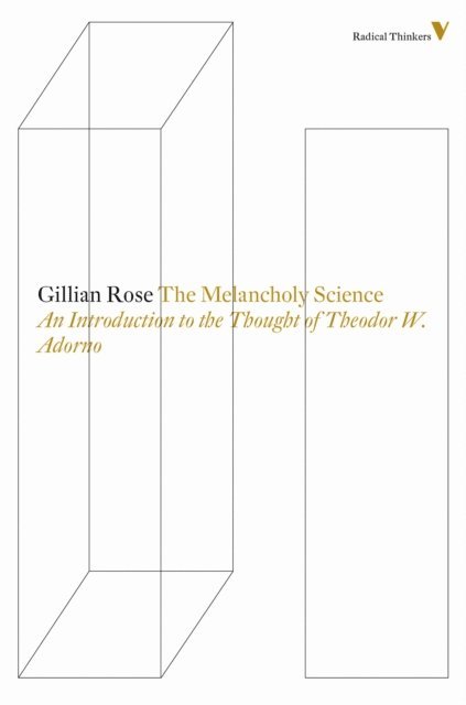 Gillian Rose - Melancholy Science, E-bok