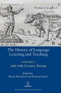 History of Language Learning and Teaching I