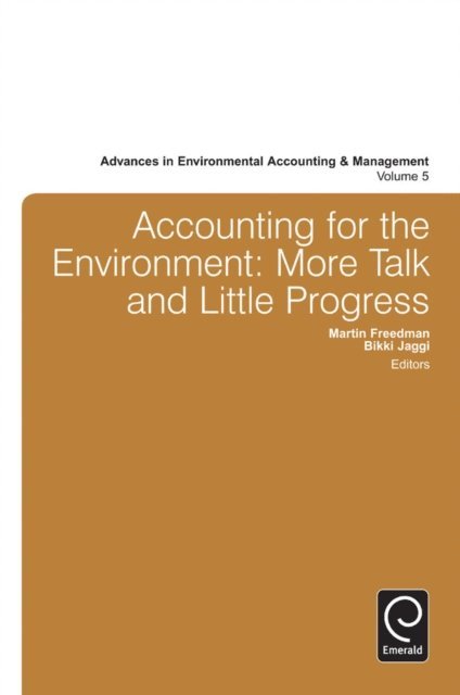 Bikki Jaggi, Martin Freedman - Accounting for the Environment, E-bok