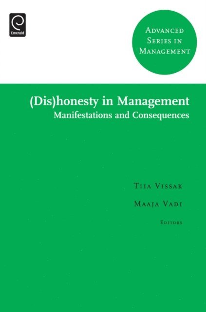 Maaja Vadi, Tiia Vissak - (Dis)honesty in Management, E-bok