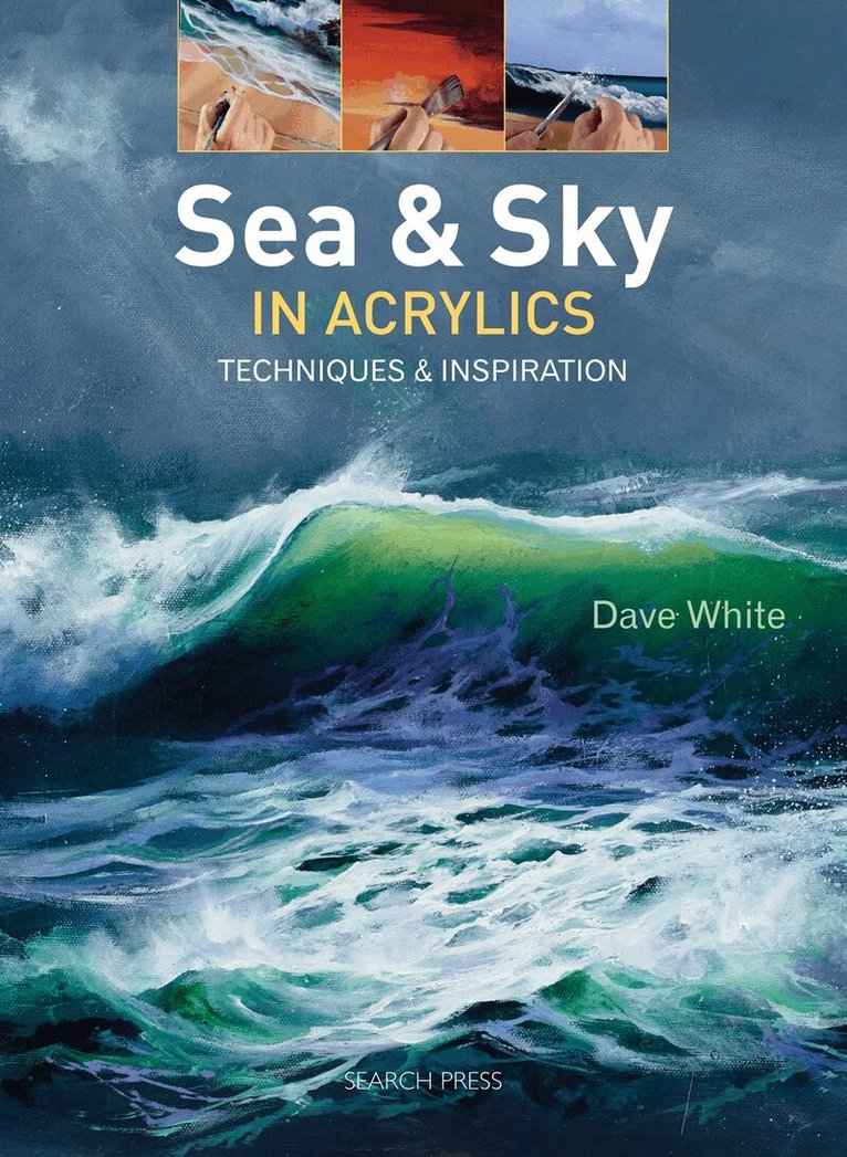 Dave White - Sea & Sky in Acrylics, Häftad