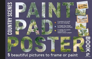 Terry Harrison, Geoff Kersey, Keith Fenwick - Paint Pad Poster Book: Country Scenes, Häftad