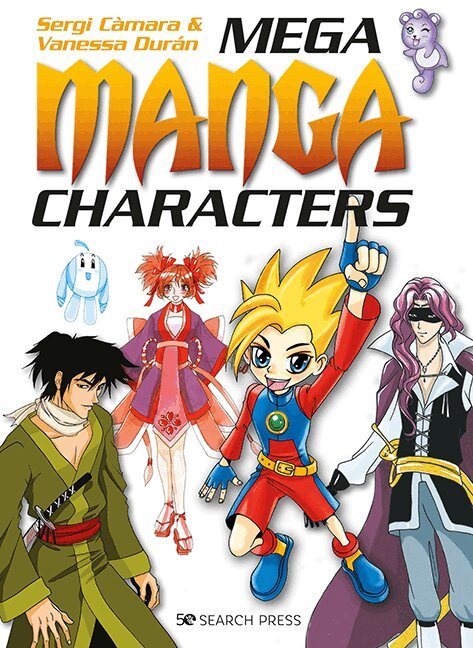 Sergi Càmara - Mega Manga Characters, Häftad