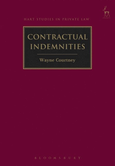 Wayne Courtney - Contractual Indemnities, E-bok