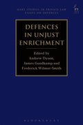 Defences in Unjust Enrichment