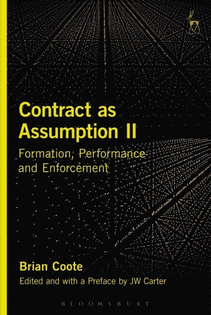 Brian Coote, John Carter - Contract as Assumption II, E-bok