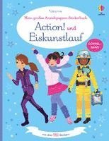 Fiona Watt - Mein großes Anziehpuppen-Stickerbuch: Action! und Eiskunstlauf, Häftad