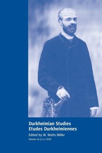 Durkheimian Studies/Etudes Durkheimiennes