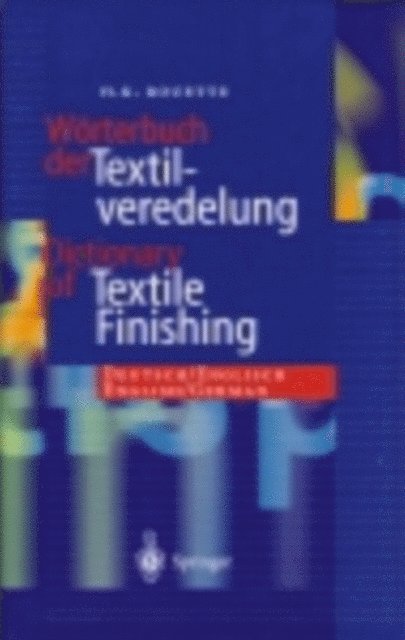 H.-K. Rouette - Dictionary of Textile Finishing, E-bok