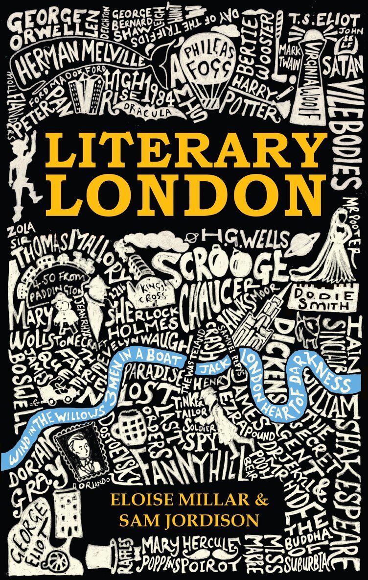 Eloise Millar, Sam Jordison - Literary London, E-bok