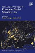 Research Handbook on European Social Security Law