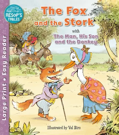 Fox and the Stork & The Man, His Son & the Donkey, Häftad