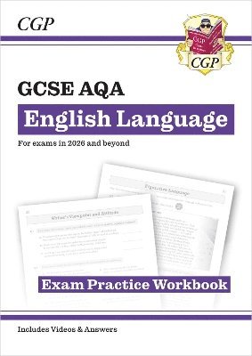 CGP Books, CGP Books - New GCSE English Language AQA Exam Practice Workbook - with Answers and Videos (for exams from 2026), Häftad