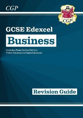 CGP Books, CGP Books - GCSE Business Edexcel Revision Guide (with Online Edition, Videos & Quizzes). Tillgänglighet: Lägg i varukorg