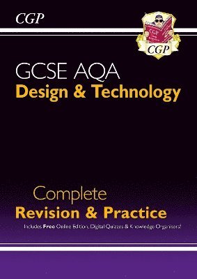 CGP Books, CGP Books - GCSE Design & Technology AQA Complete Revision & Practice (with Online Edition and Quizzes). Tillgänglighet: Lägg i varukorg