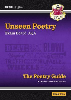 CGP Books, CGP Books - GCSE English AQA Unseen Poetry Guide - Book 2 includes Online Edition, Övrigt