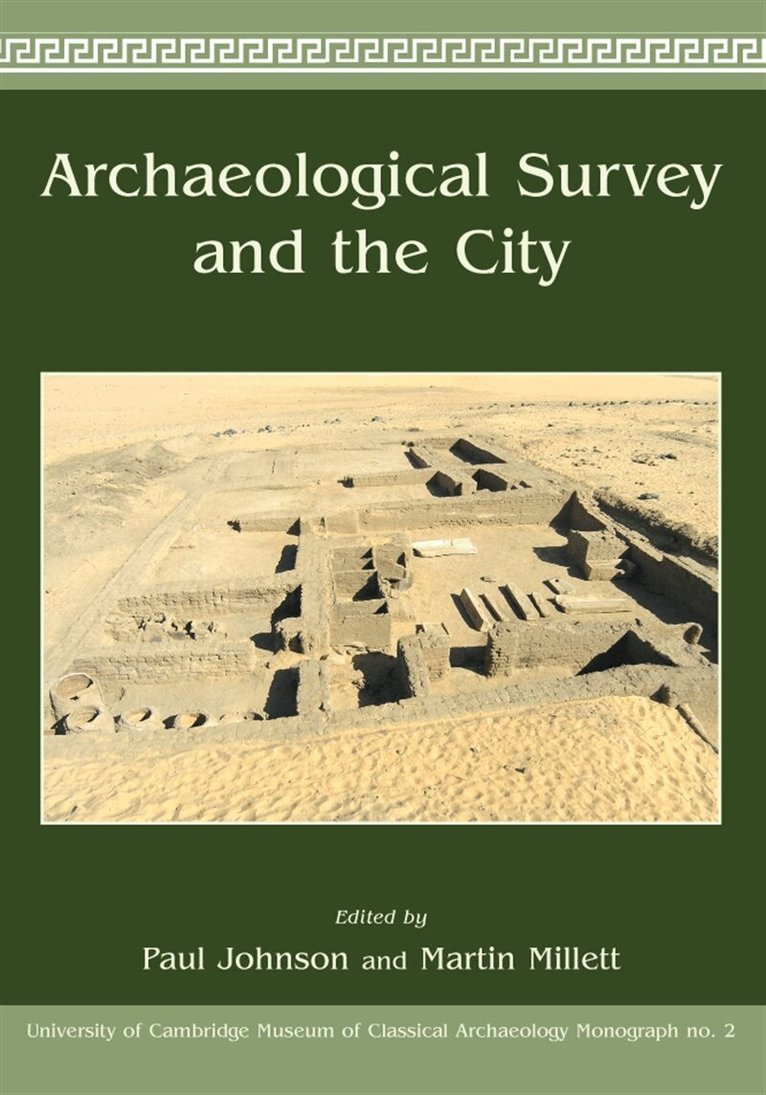 Martin Millett, Paul Johnson - Archaeological Survey and the City, E-bok